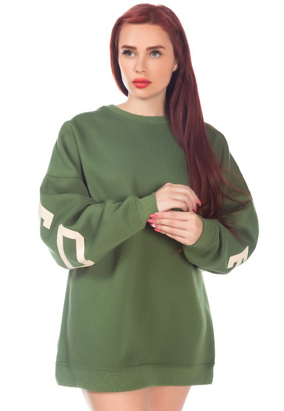 Fall Oversized Sweatshirt - ShopEbonyMonique