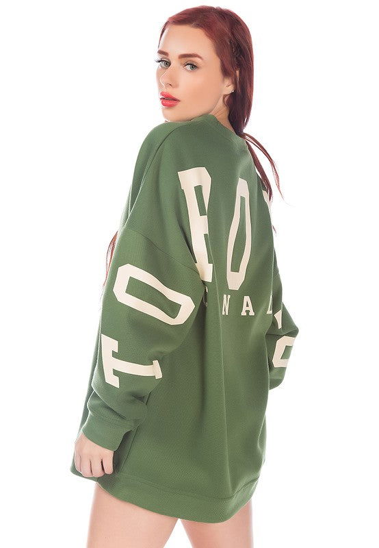 Fall Oversized Sweatshirt - ShopEbonyMonique