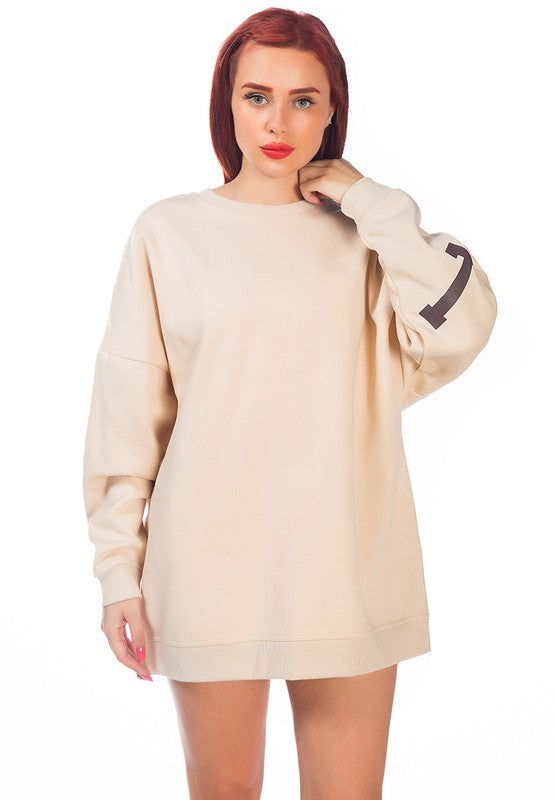 Fall Oversized Sweatshirt - ShopEbonyMonique