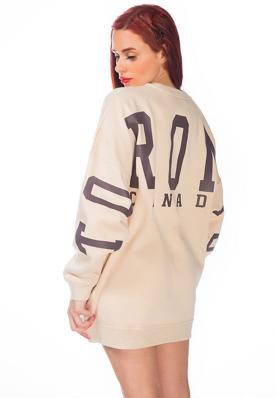 Fall Oversized Sweatshirt - ShopEbonyMonique