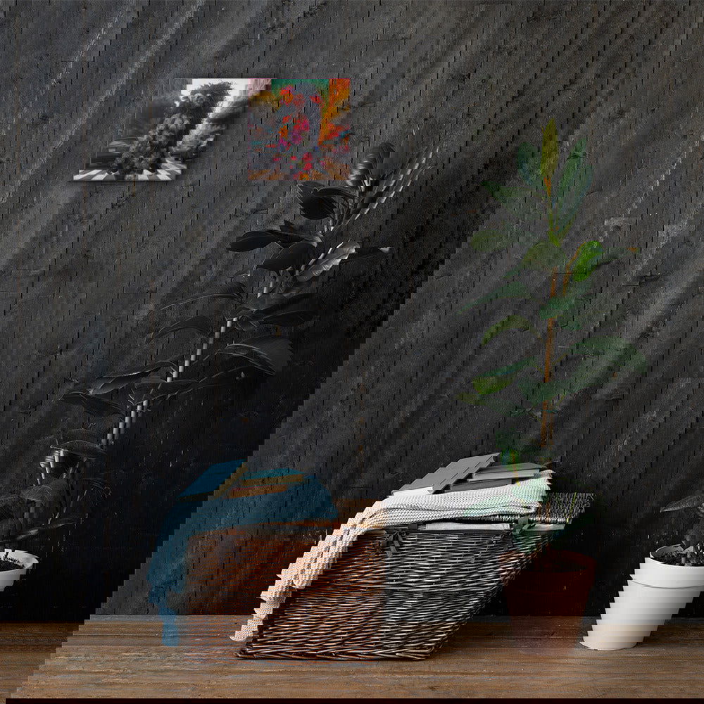 Floral Desire Street Canvas - ShopEbonyMonique