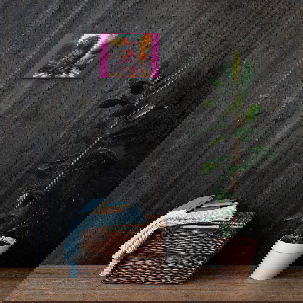 Floral Desire Street Canvas - ShopEbonyMonique