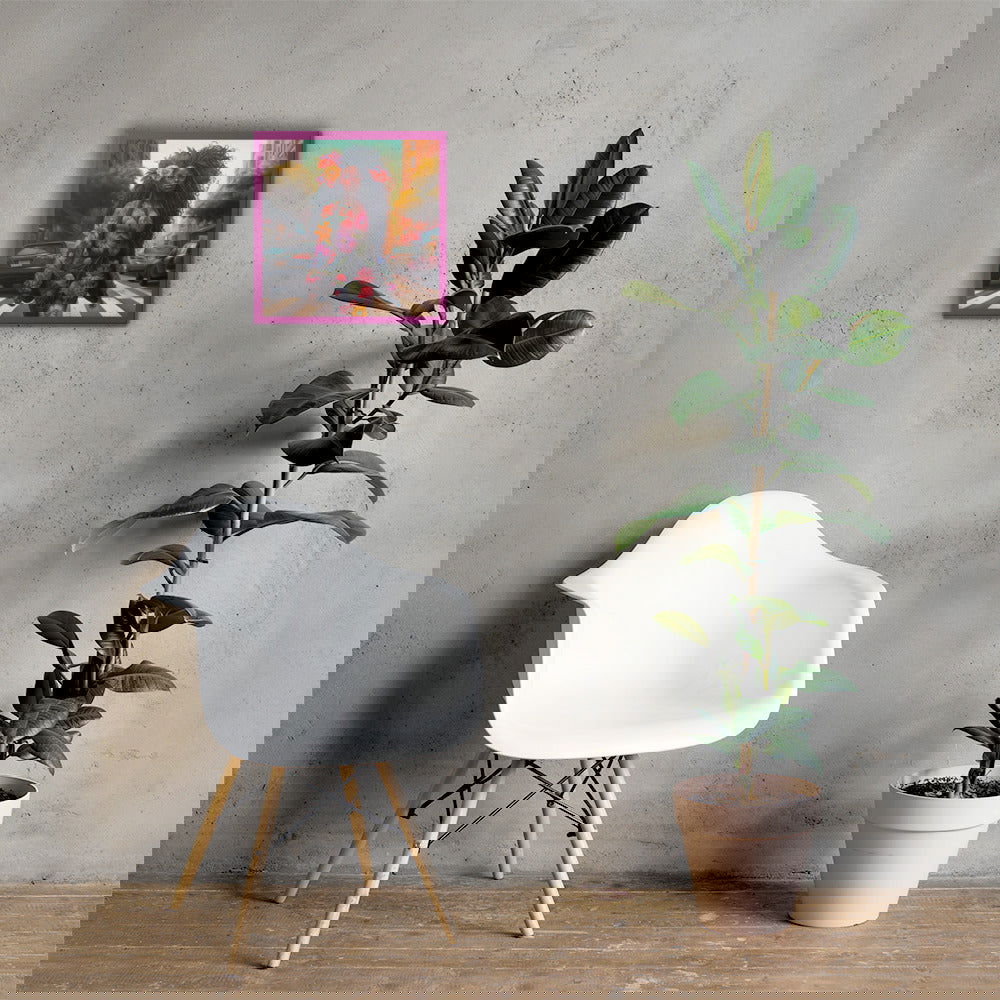 Floral Desire Street Canvas - ShopEbonyMonique