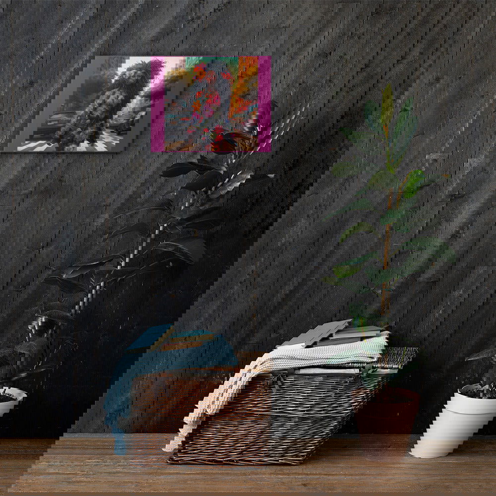 Floral Desire Street Canvas - ShopEbonyMonique