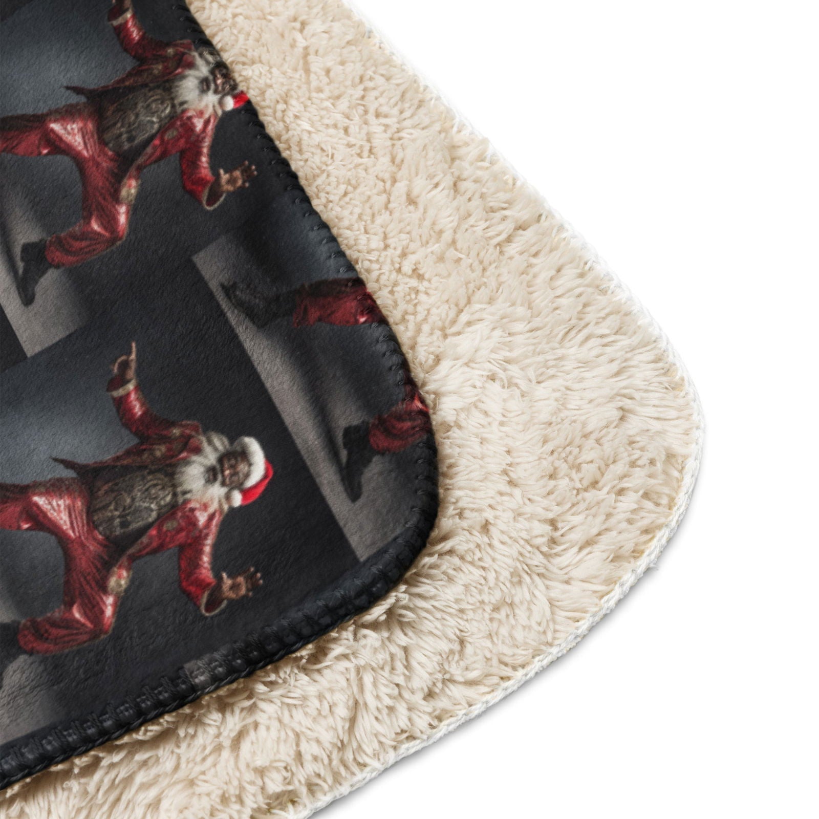 Fly Santa Sherpa blanket - ShopEbonyMonique