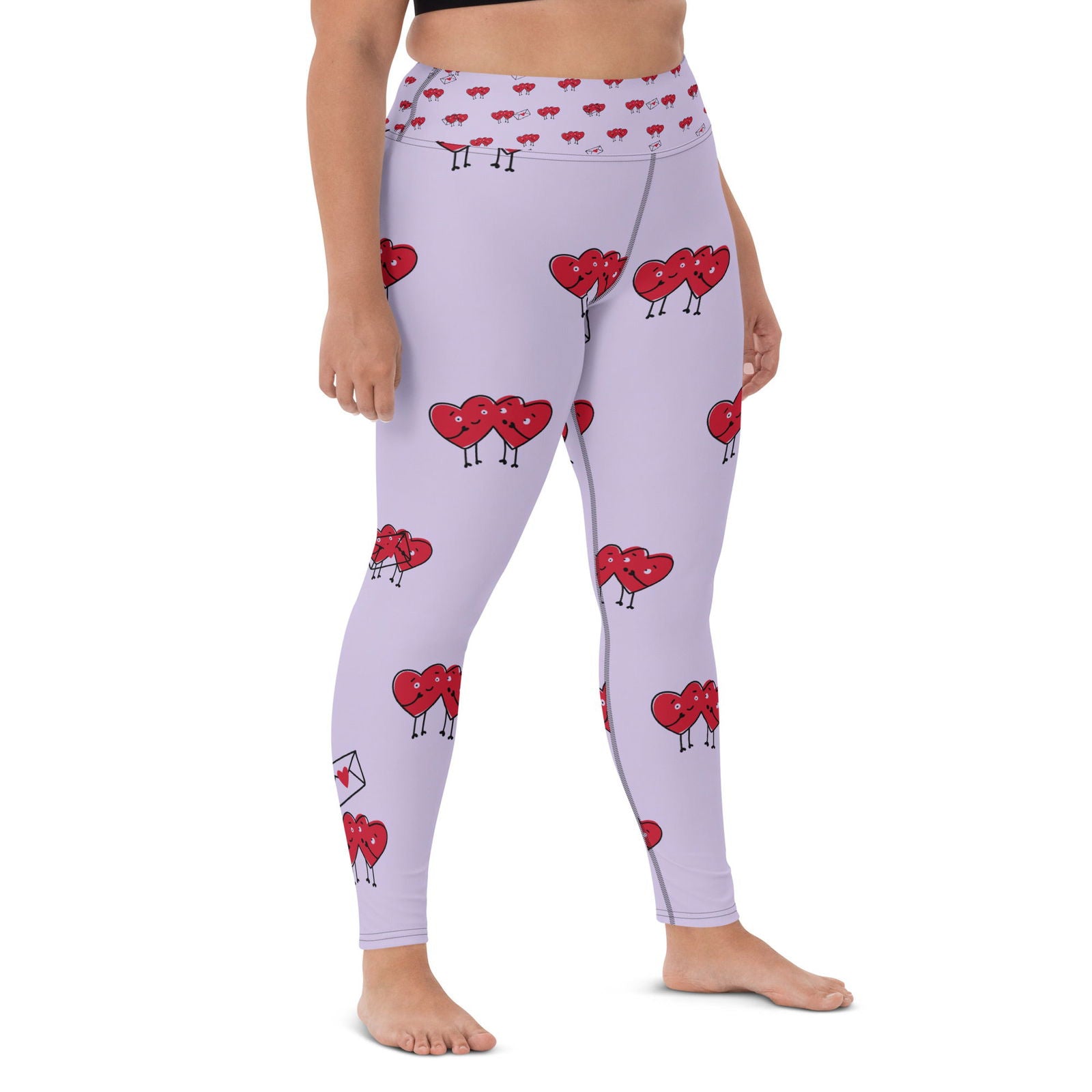 Heart Leggings - ShopEbonyMonique