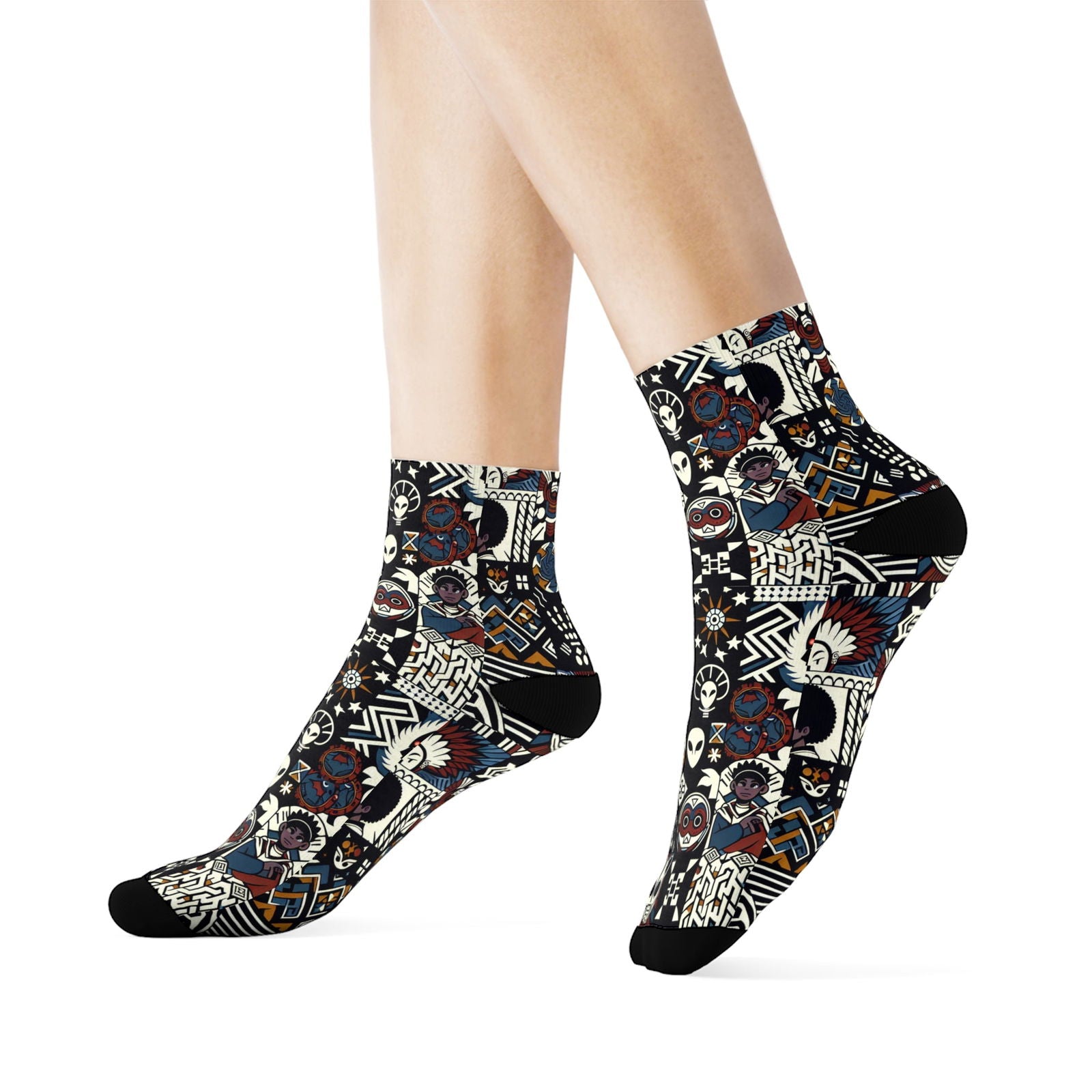 Jackson - Crew Socks - ShopEbonyMonique