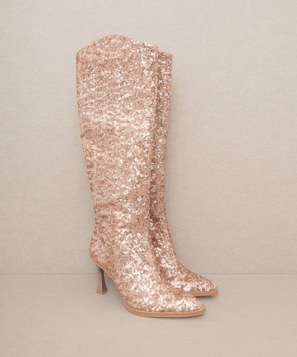 Jewel Knee High Boots - ShopEbonyMonique