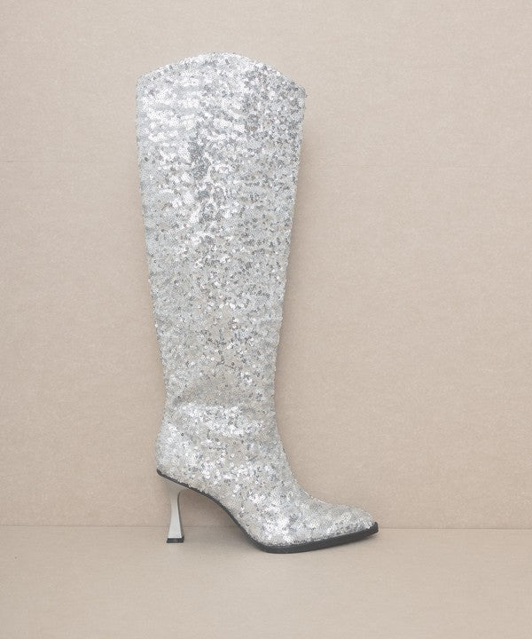 Jewel Knee High Boots - ShopEbonyMonique