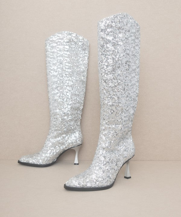 Jewel Knee High Boots - ShopEbonyMonique