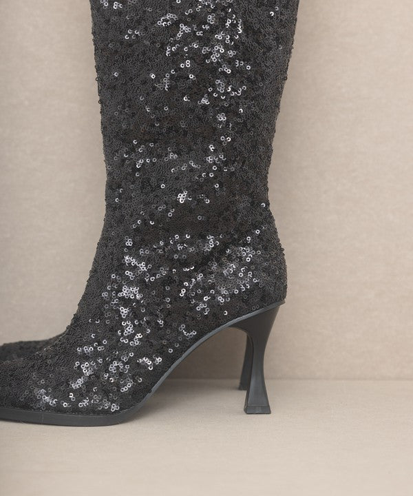 Jewel Knee High Boots - ShopEbonyMonique