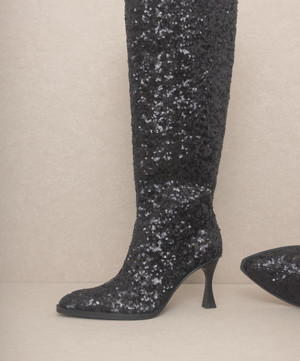 Jewel Knee High Boots - ShopEbonyMonique