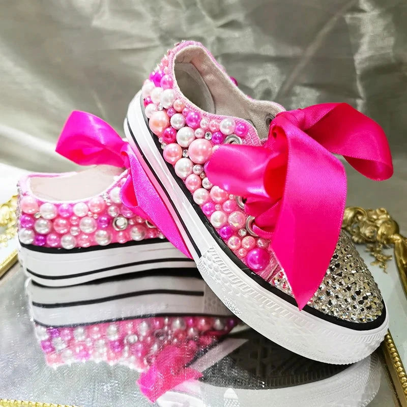 Kids Low Top Canvas Shoes DIY - ShopEbonyMonique