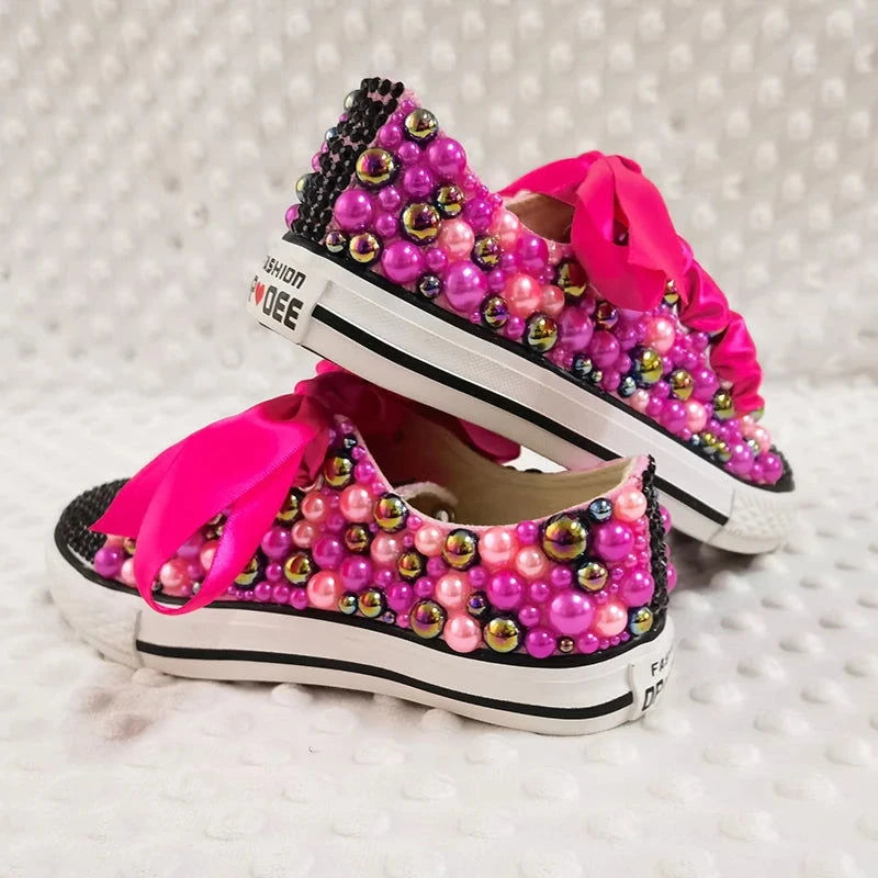 Kids Low Top Canvas Shoes DIY - ShopEbonyMonique