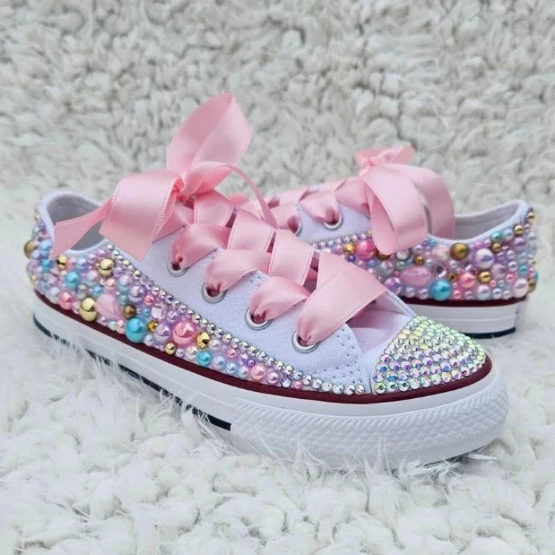 Kids Low Top Canvas Shoes DIY - ShopEbonyMonique