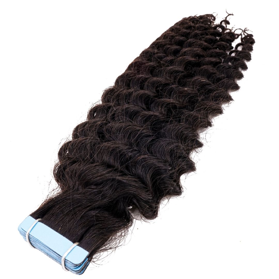 Kinky Curly Tape-In Extensions - ShopEbonyMonique
