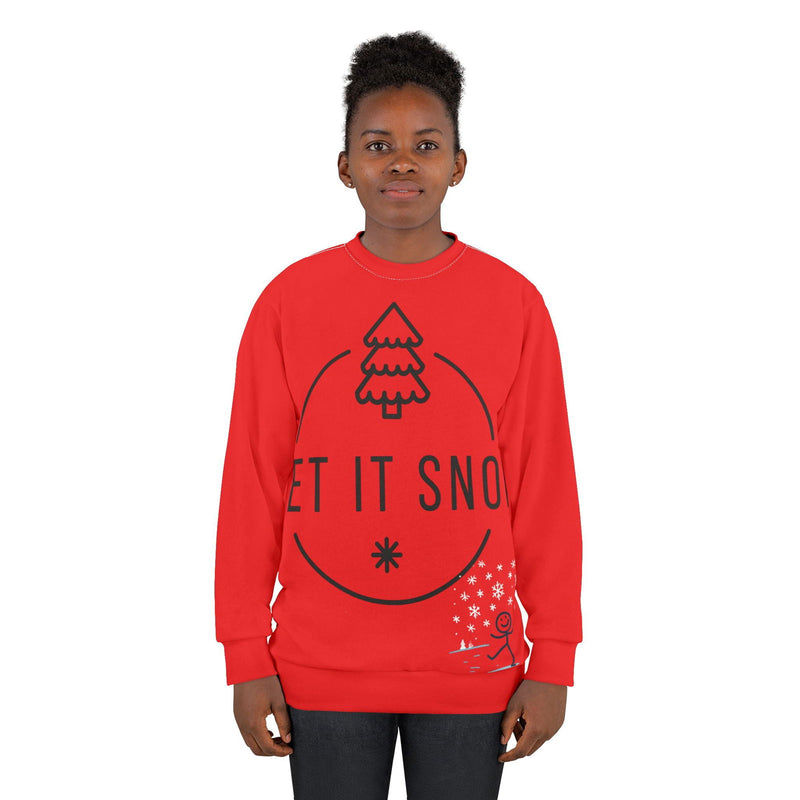 Let It Snow Christmas Sweatshirt - ShopEbonyMonique