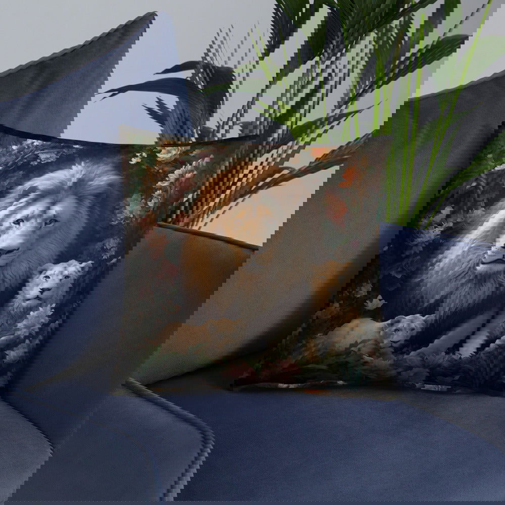 Lion Basic Pillow - ShopEbonyMonique