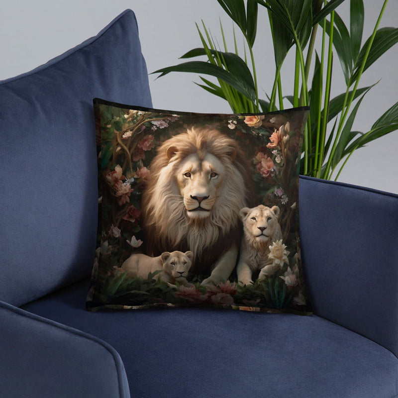 Lion Basic Pillow - ShopEbonyMonique