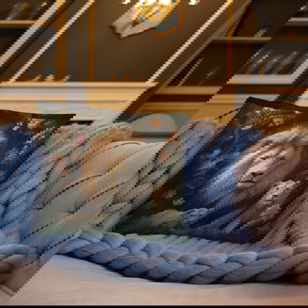 Lion Basic Pillow - ShopEbonyMonique