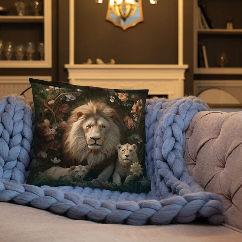 Lion Basic Pillow - ShopEbonyMonique