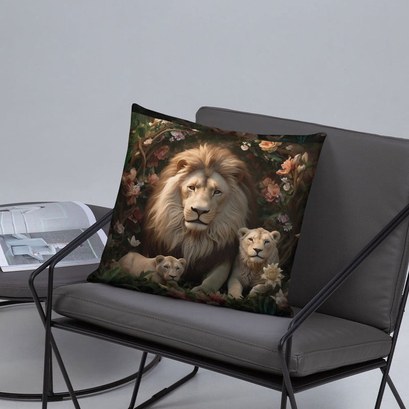 Lion Basic Pillow - ShopEbonyMonique