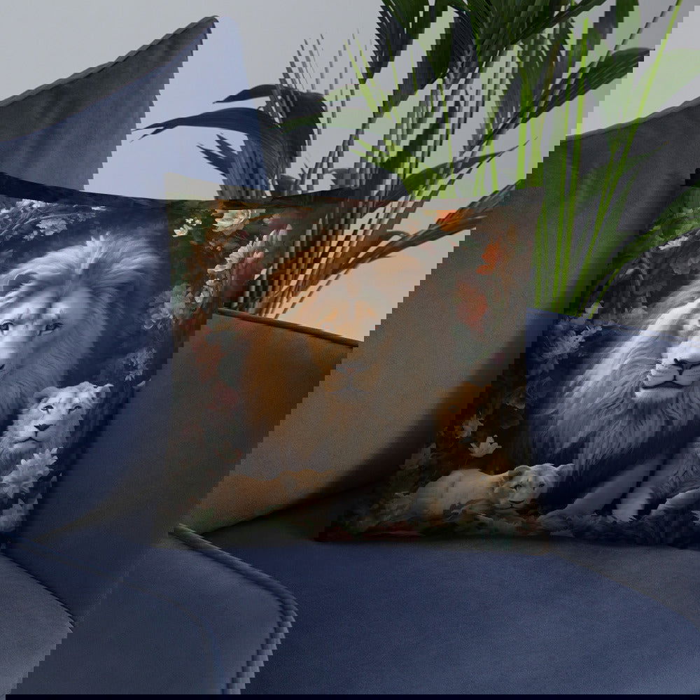 Lion Basic Pillow - ShopEbonyMonique