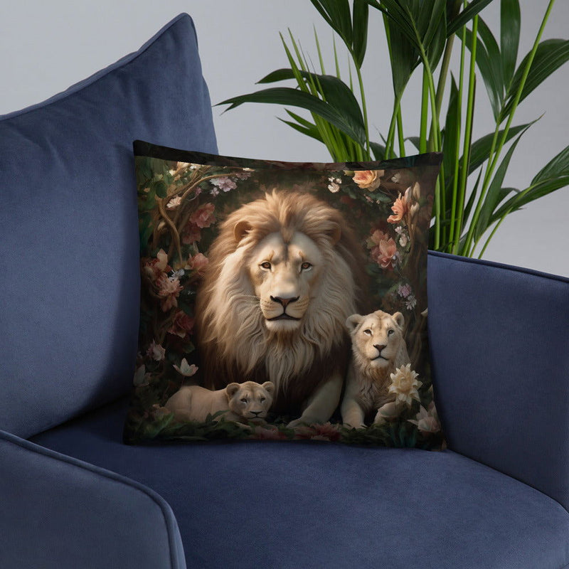 Lion Basic Pillow - ShopEbonyMonique