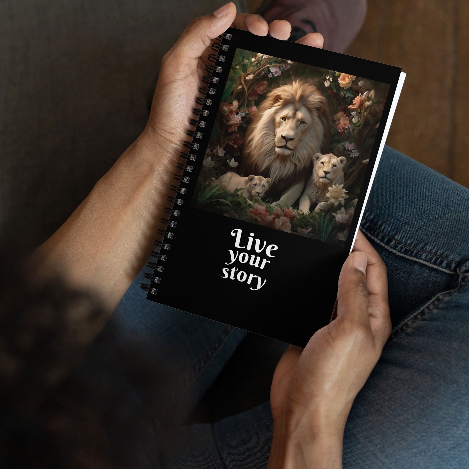 Live Your Story Spiral notebook - ShopEbonyMonique