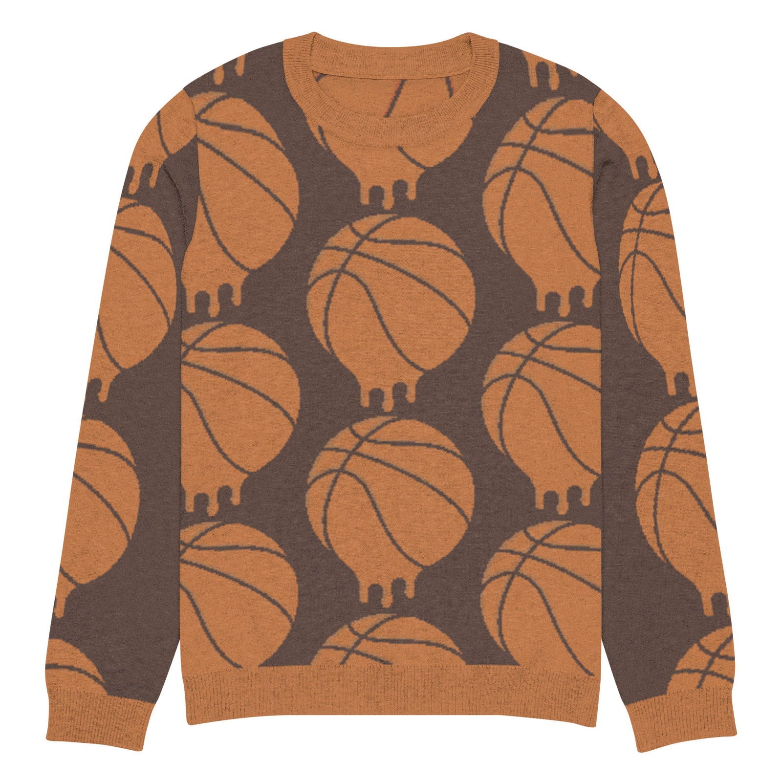Love N Basketball Knitted crew neck sweater - ShopEbonyMonique