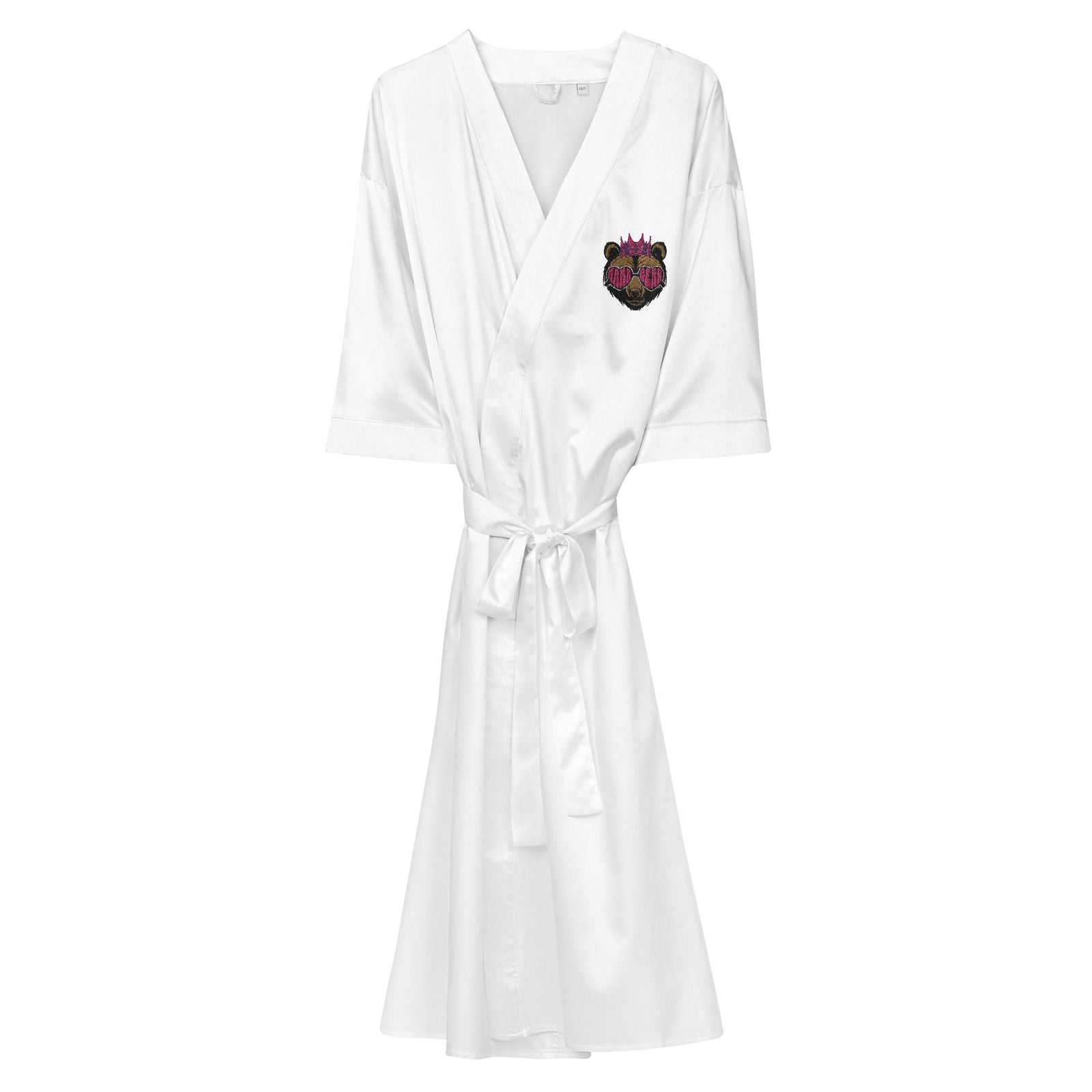 Mama Bear Satin robe - ShopEbonyMonique