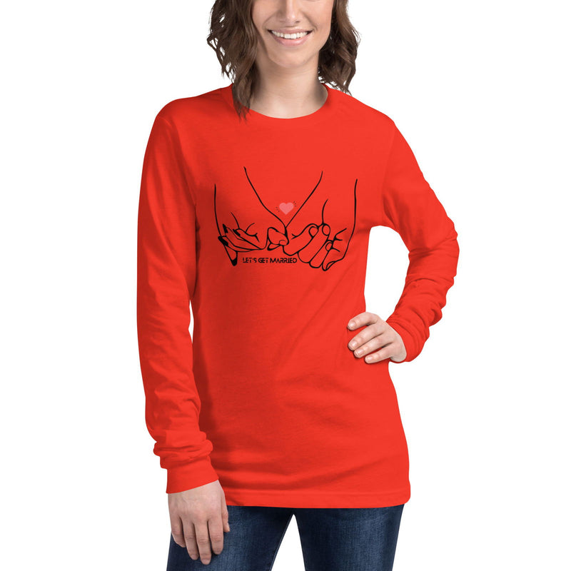 Married Unisex Long Sleeve Tee - ShopEbonyMonique