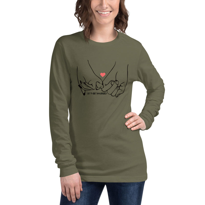 Married Unisex Long Sleeve Tee - ShopEbonyMonique