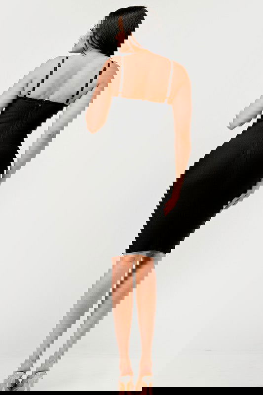 Maze Enigma Bodycon Dress - ShopEbonyMonique