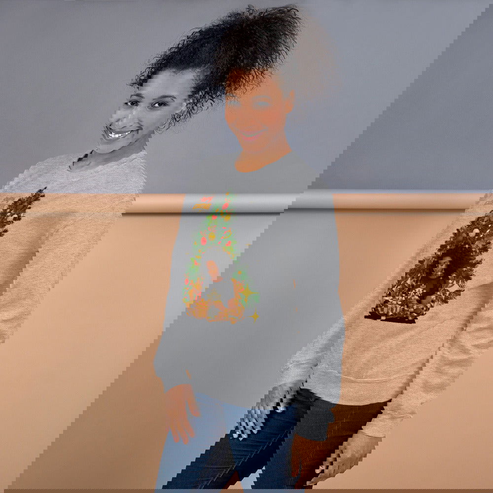 Merry Christmas Lady Sweatshirt - ShopEbonyMonique