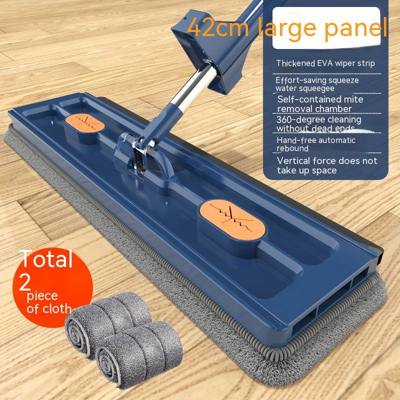 New Style Large Flat Mop 360 Rotating Mop Suitable Various Types Flooring Strong Water Absorption For Home Cleaning Floors - ShopEbonyMonique