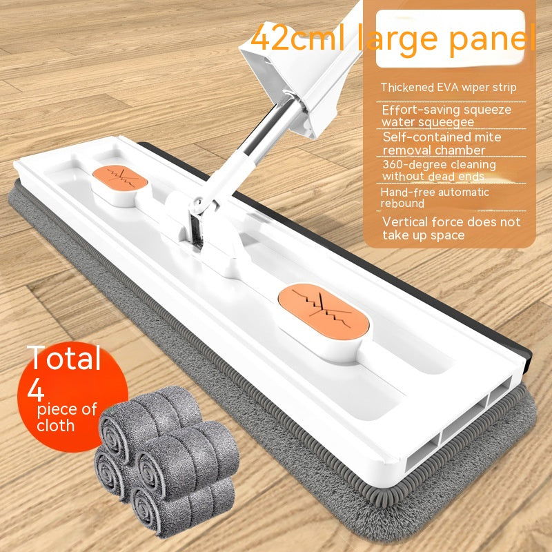 New Style Large Flat Mop 360 Rotating Mop Suitable Various Types Flooring Strong Water Absorption For Home Cleaning Floors - ShopEbonyMonique
