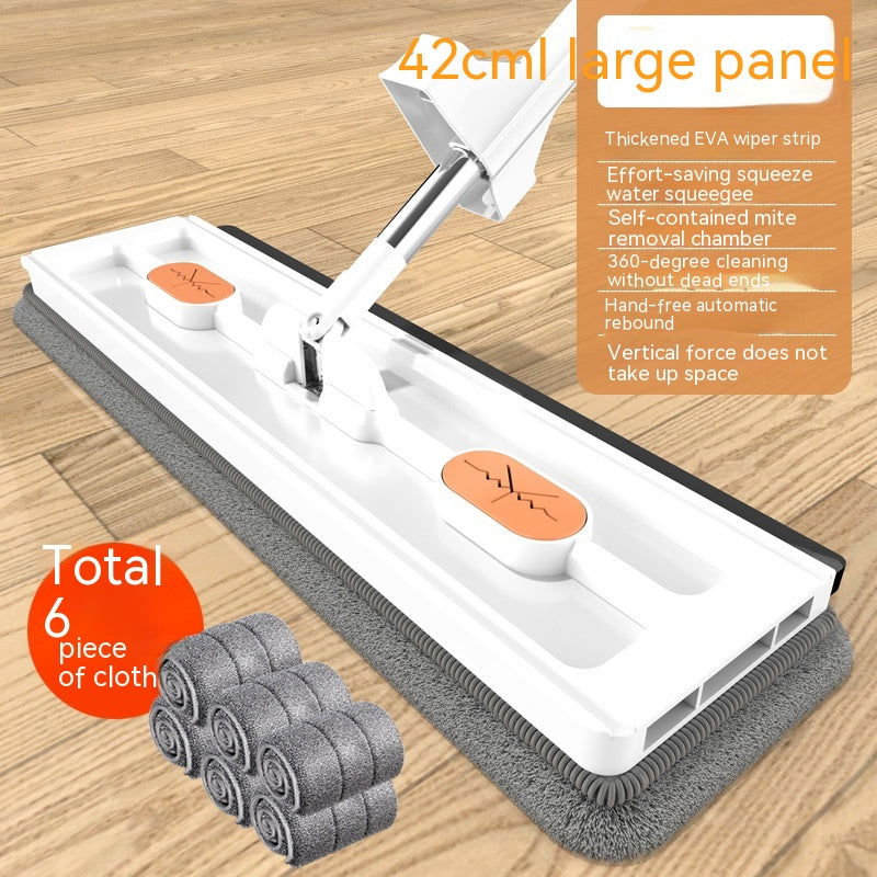 New Style Large Flat Mop 360 Rotating Mop Suitable Various Types Flooring Strong Water Absorption For Home Cleaning Floors - ShopEbonyMonique