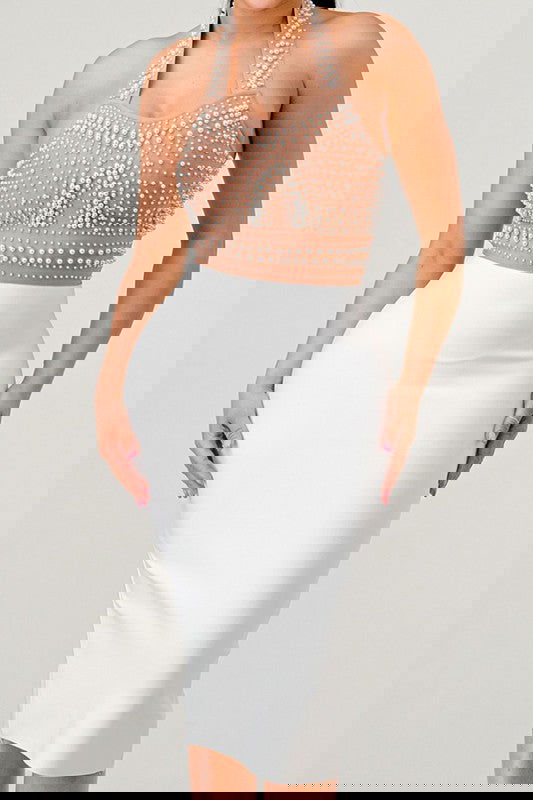 PEARL MIDI DRESS - ShopEbonyMonique