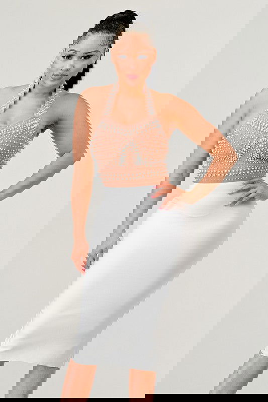 PEARL MIDI DRESS - ShopEbonyMonique