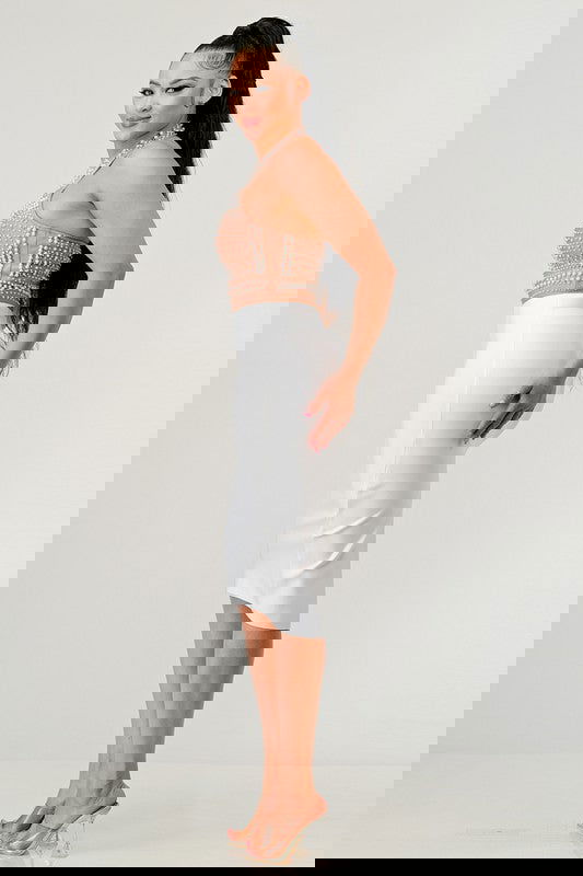 PEARL MIDI DRESS - ShopEbonyMonique