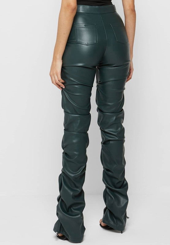 Plush PU Pants - ShopEbonyMonique