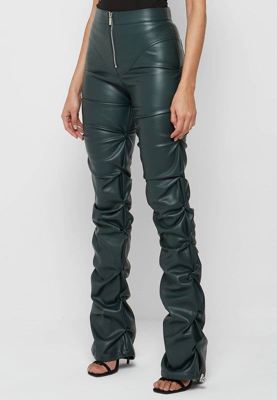 Plush PU Pants - ShopEbonyMonique