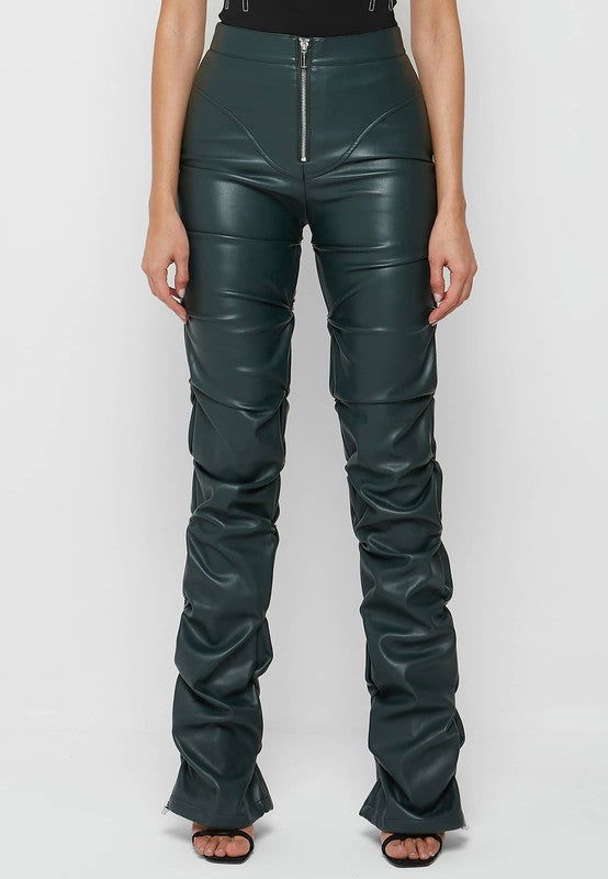 Plush PU Pants - ShopEbonyMonique