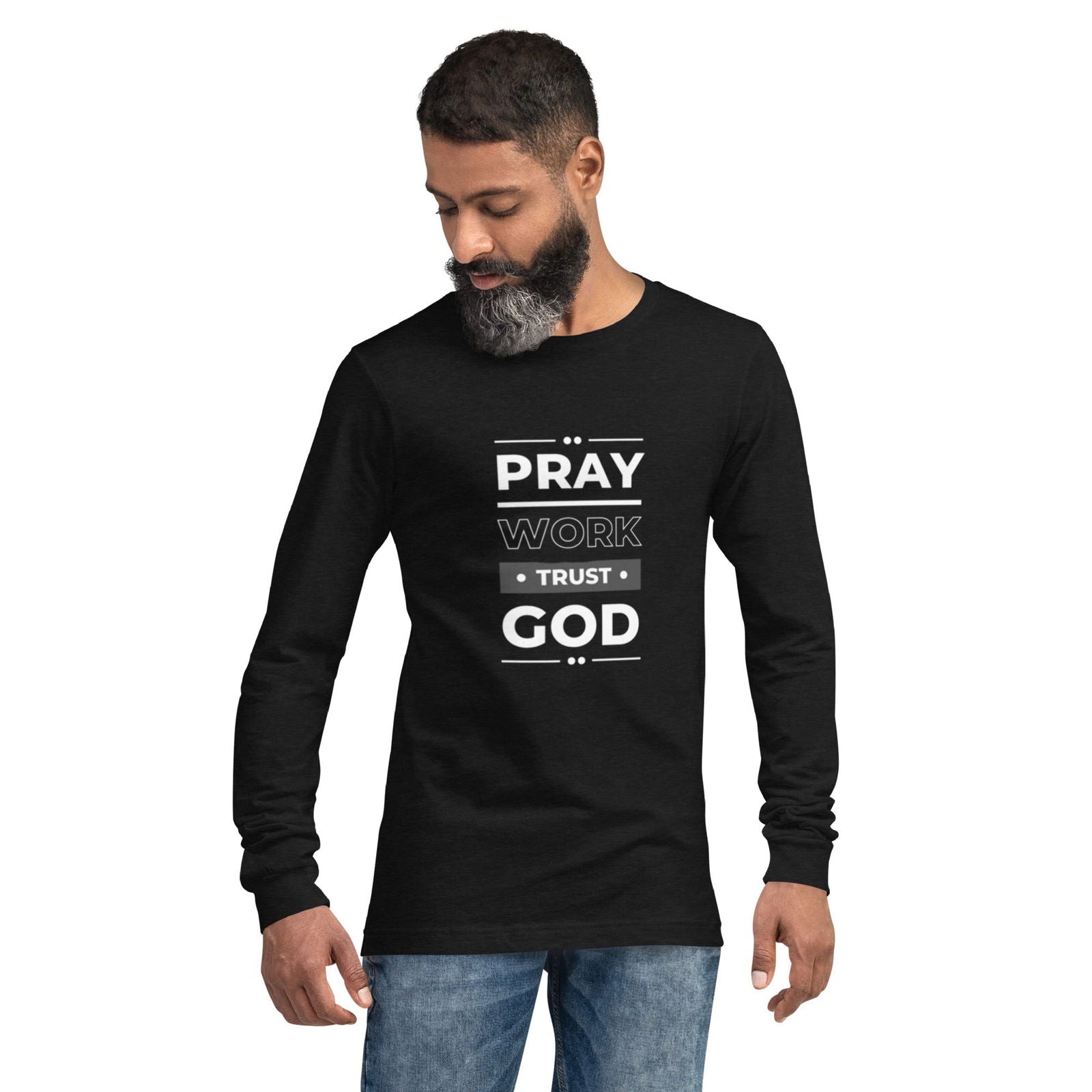 Pray Unisex Long Sleeve Tee - ShopEbonyMonique
