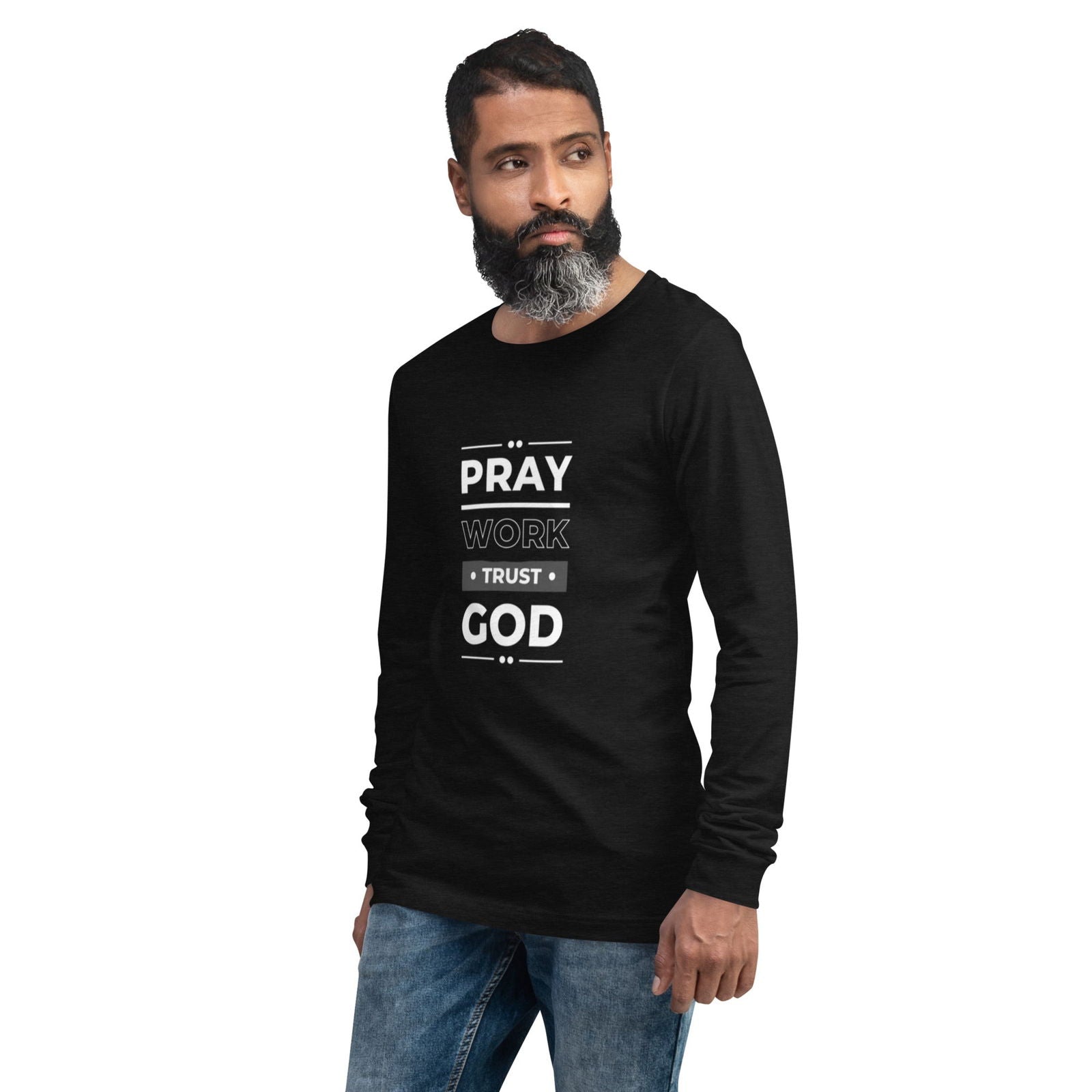 Pray Unisex Long Sleeve Tee - ShopEbonyMonique