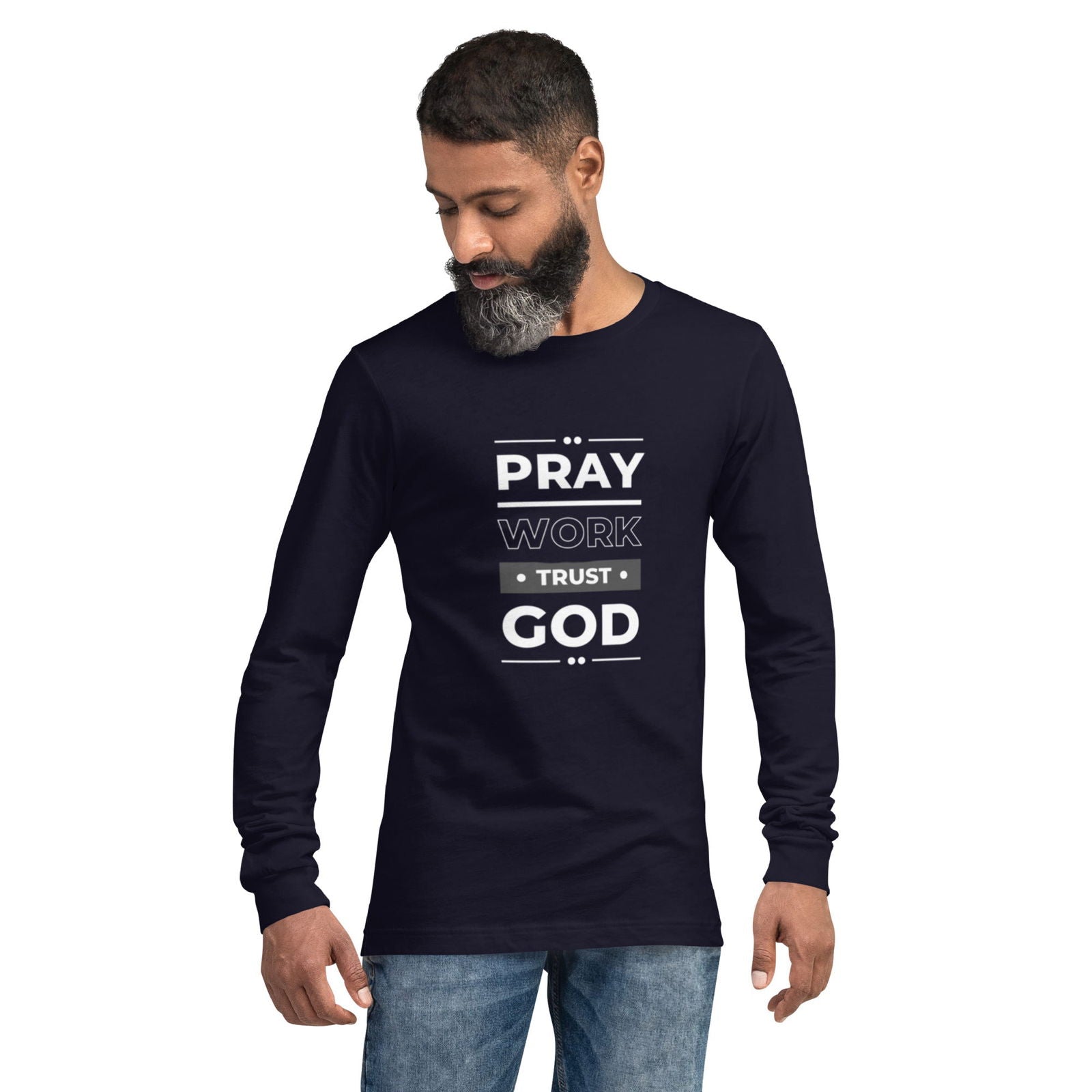 Pray Unisex Long Sleeve Tee - ShopEbonyMonique