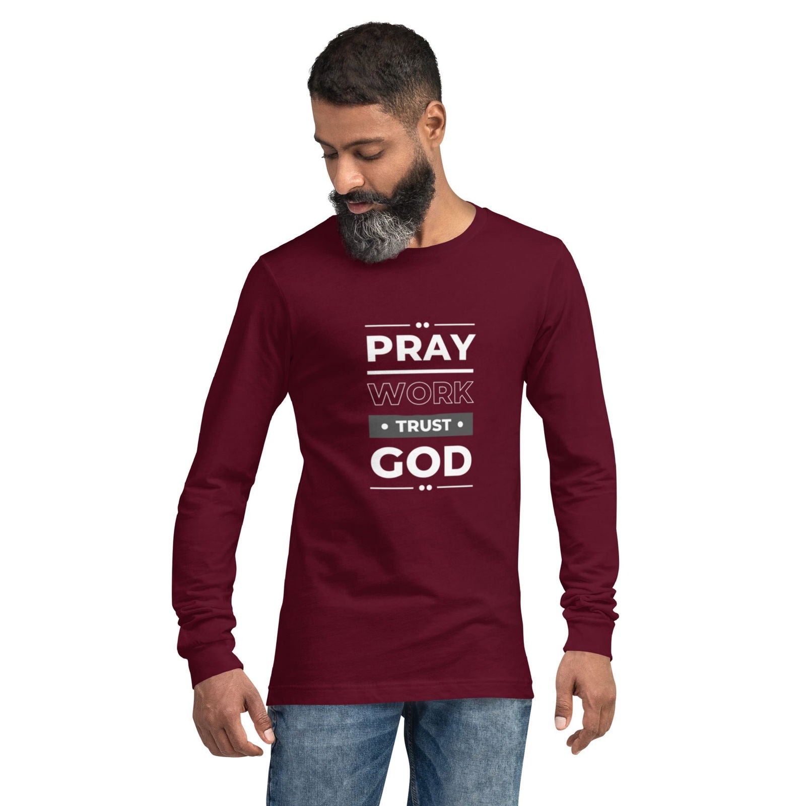 Pray Unisex Long Sleeve Tee - ShopEbonyMonique