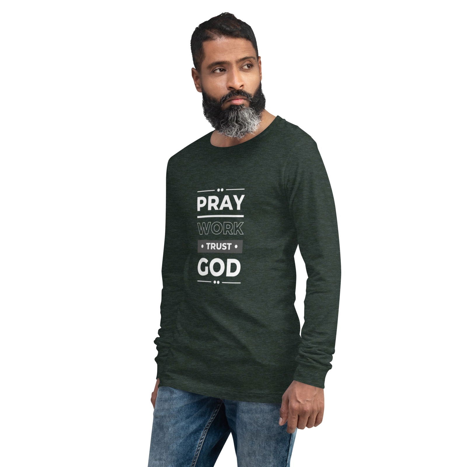 Pray Unisex Long Sleeve Tee - ShopEbonyMonique