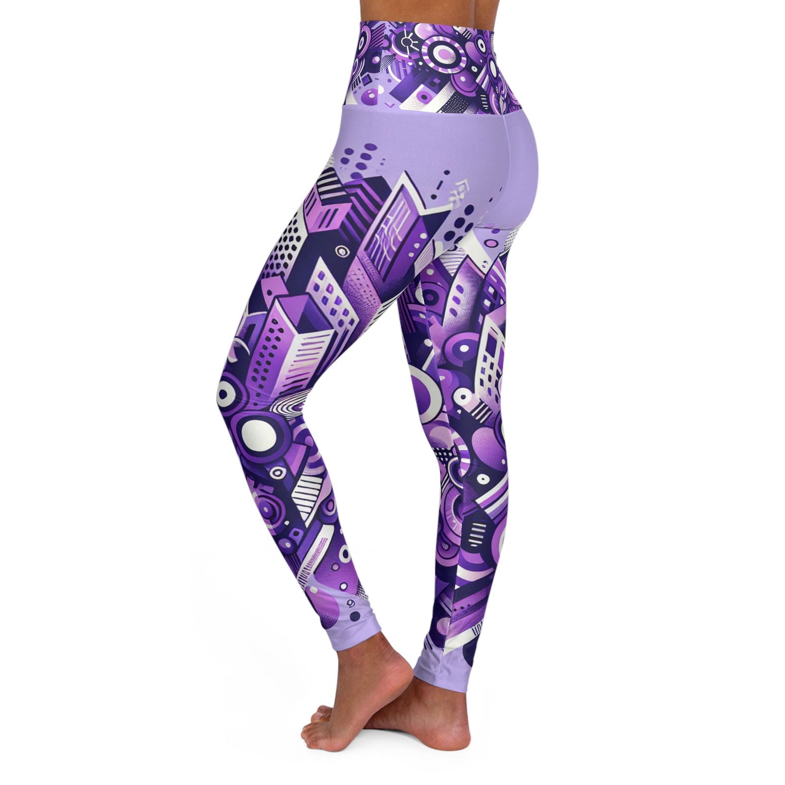Purple Kinsley - Leggings - ShopEbonyMonique